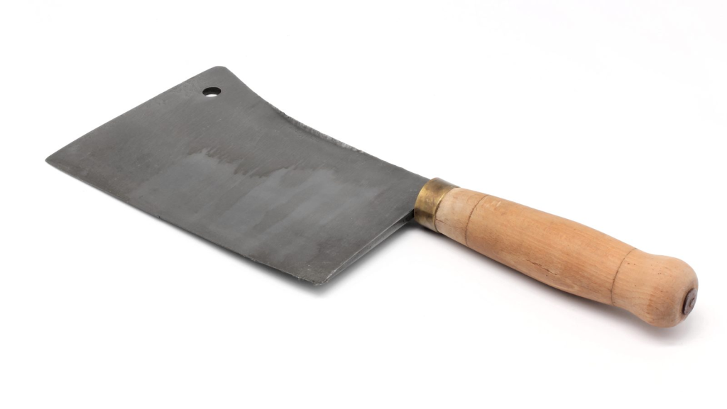 An image of a cleaver. What is a cleaver?